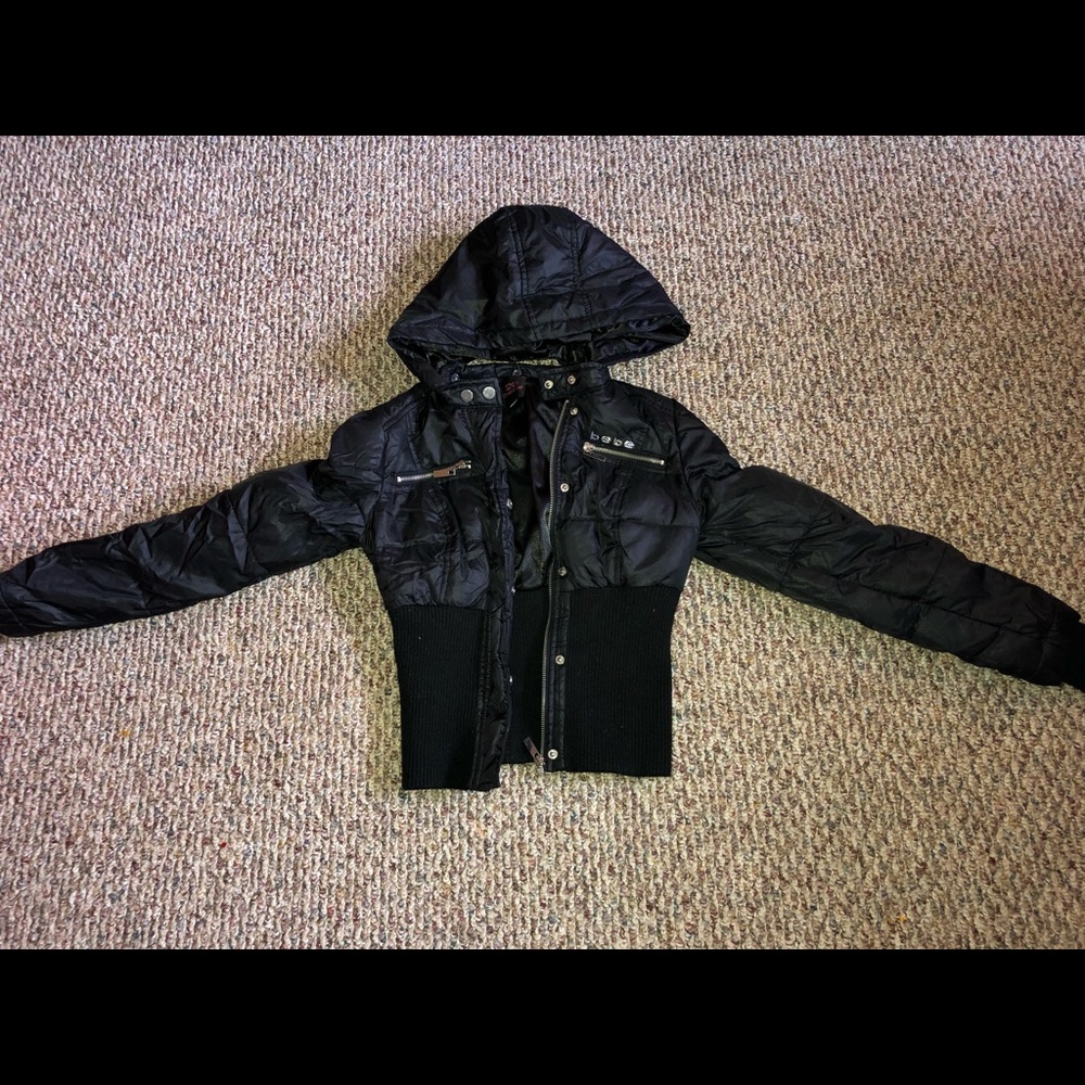 Bebe Women’s Fitted Bomber